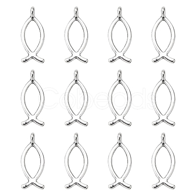 Tibetan Style Alloy Pendants X-LF0394Y-1