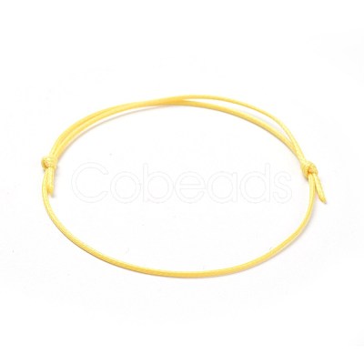 Eco-Friendly Korean Waxed Polyester Cord Bracelet Making BJEW-JB04256-07-1
