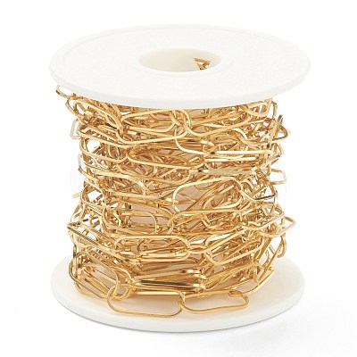 PVD Vacuum Plating 304 Stainless Steel Cable Chain STAS-B020-02G-1