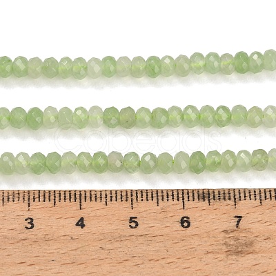 Dyed Natural White Jade Beads Strands GG-CBAF9EE-A12-3x4mm-1