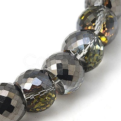 Electorplated Glass Beads EGLA-E003-11-1