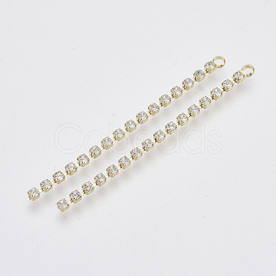 Brass Cup Chain Tassel Big Pendants X-PALLOY-S177-71LG-1