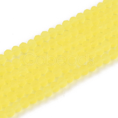 Transparent Glass Beads Strands EGLA-A044-T2mm-MD29-1