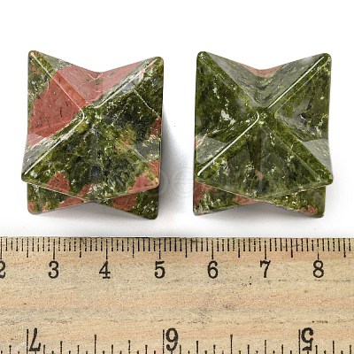 Natural Unakite Beads G-A206-01B-69-1