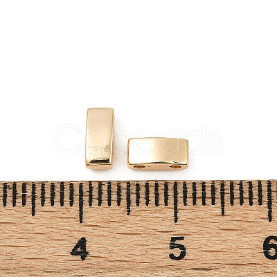 Brass Connector Charms KK-Q081-12G-1