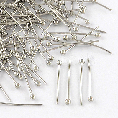 Brass Ball Head Pins X-KK-R020-04P-1