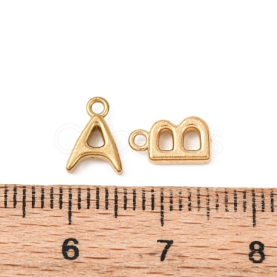 26Pcs 304 Stainless Steel Charms STAS-D129-01G-1