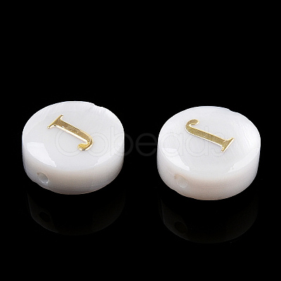 Natural Freshwater Shell Beads SHEL-N036-01J-1