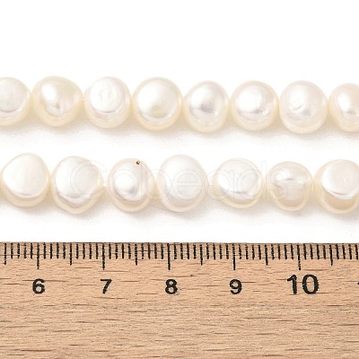 Natural Cultured Freshwater Pearl Beads Strands PEAR-A006-09I-1