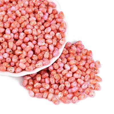 Picasso Glass Seed Beads SEED-N012-10A-1