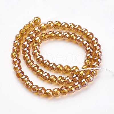 Glass Bead Strands GR10mm-13Y-AB-1