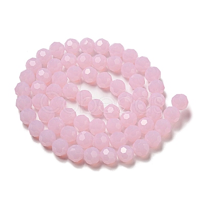 Imitation Jade Glass Beads Stands EGLA-A035-J10mm-D02-1