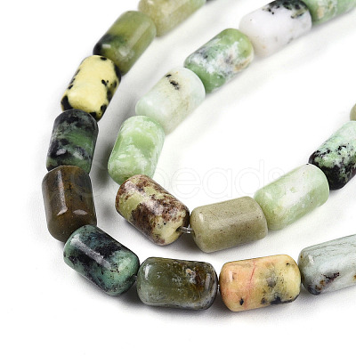 Natural Serpentine Beads Strands G-N346-01B-04-1