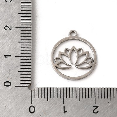 Non-Tarnish 201 Stainless Steel Pendants LS-STAS-E211-02P-1