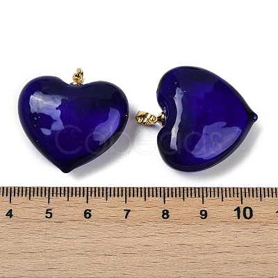 Handmade Lampwork Pendants LAMP-G160-01H-1