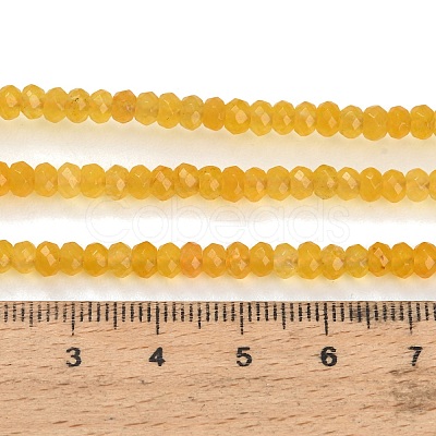 Dyed Natural White Jade Beads Strands GG-CBAF9EE-A02-3x4mm-1