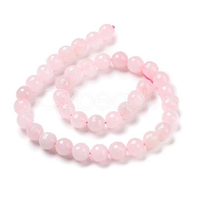 Natural Rose Quartz Beads Strands G-E571-07C-1