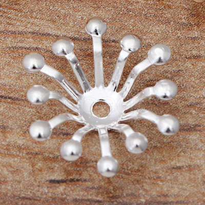 Brass Bead Caps OHAR-PW0003-121F-1
