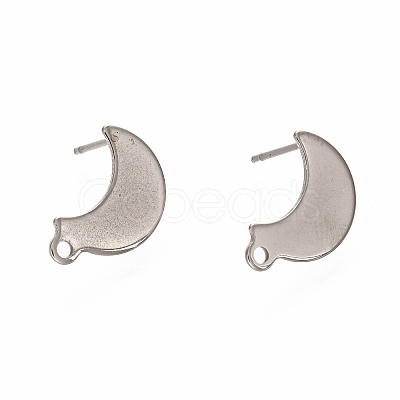 Non-Tarnish 304 Stainless Steel Stud Earring Findings LS-STAS-I176-10P-1