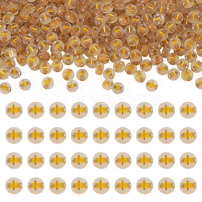 50G Luminous Transparent Acrylic Beads OACR-TAD0001-01I-1