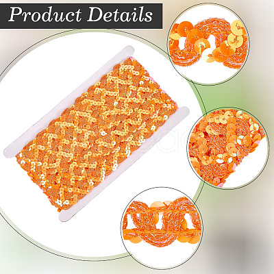 Polyester Paillette Beads OCOR-WH20004-06G-1
