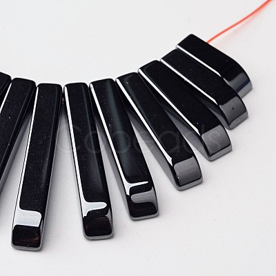Non-Magnetic Synthetic Hematite Beads Strands IMP010-1