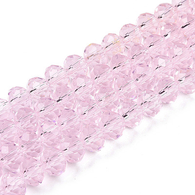 Glass Beads Strands EGLA-A044-T6mm-D10-1