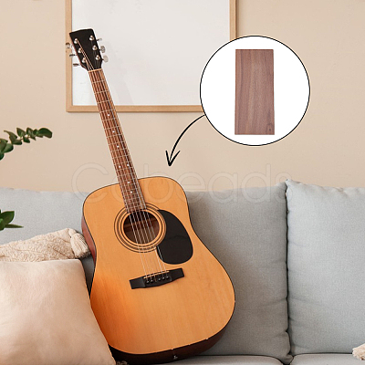Walnut Wood Guitar Head DIY-WH0816-082-1