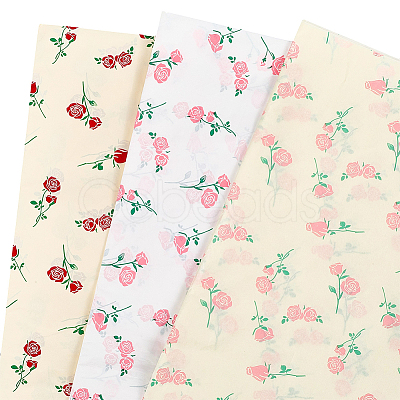 15Pcs 3 Colors Wrapping Paper DIY-SP0005-22-1