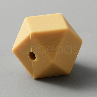 Food Grade Eco-Friendly Silicone Beads LS-SIL-WH0013-20A-1