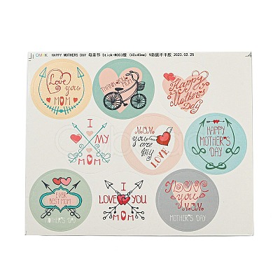 Mother's Day Paper Sticker STIC-G002-01E-1