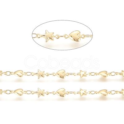 3.28 Feet Brass Link Chains X-CHC-G011-06G-1
