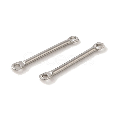 Non-Tarnish 304 Stainless Steel Connector Charms STAS-Q323-04D-P-1