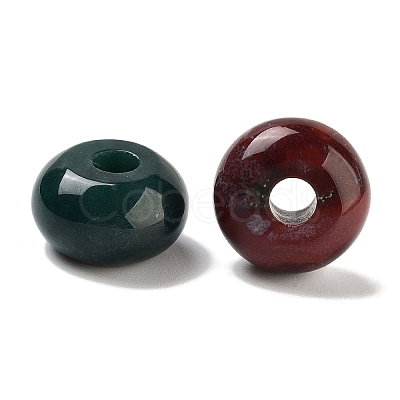 Natural Indian Agate European Beads G-C134-04F-1