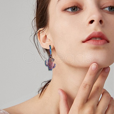 DIY Drop Earring Making Finding Kits DIY-SZ0008-28-1