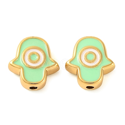 Rack Plating Brass Beads KK-H486-03G-05-1