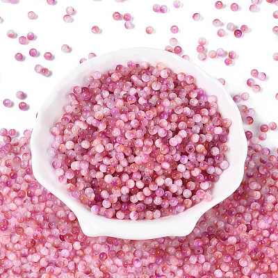 Drawbench Style Glass Seed Beads SEED-Q039-01D-1