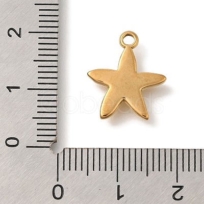 Ocean Theme 304 Stainless Steel Pendants X-STAS-Z092-06G-03-1
