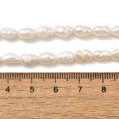Natural Cultured Freshwater Pearl Beads Strands PEAR-I007-01P-03B-1