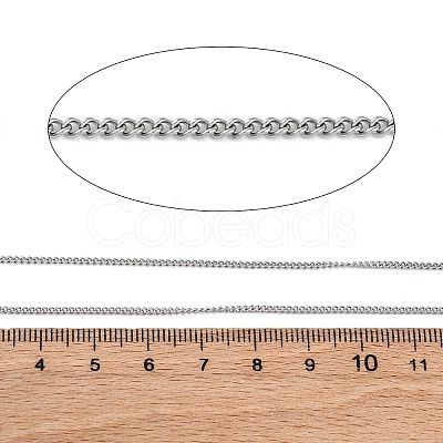304 Stainless Steel Curb Chains CHS-M009-10P-04-1