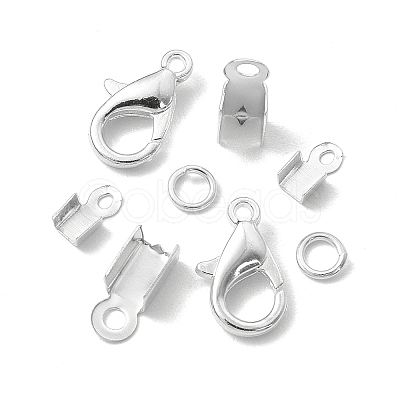 50Pcs Zinc Alloy Lobster Claw Clasps DIY-YW0007-54S-1