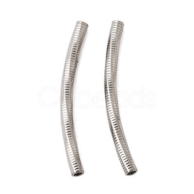 304 Stainless Steel Tube Beads STAS-B128-13E-P-1