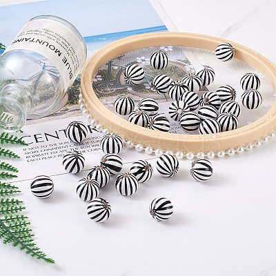 Natural Wooden Beads WOOD-TAC0010-04B-1