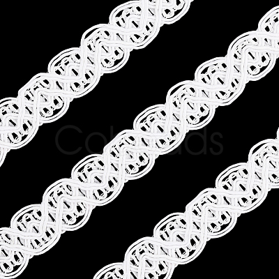 18Yards Polyester Braided Lace Trim OCOR-CY0001-88A-1