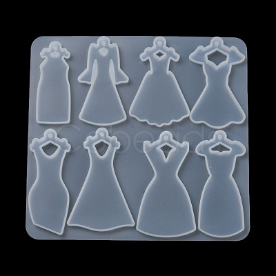 Dress Pendant DIY Silicone Molds SIMO-C012-01A-1