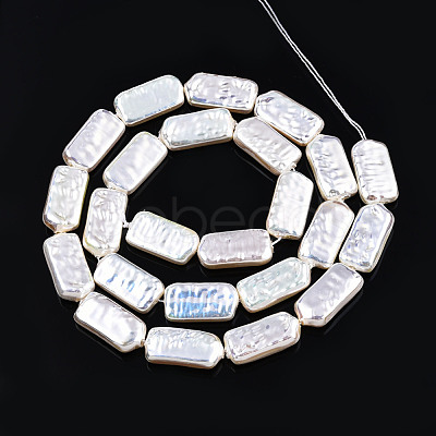 ABS Plastic Imitation Pearl Beads Strands KY-N015-06-A05-1