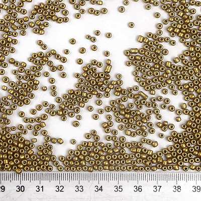 Baking Paint Glass Seed Beads SEED-S002-K30-1