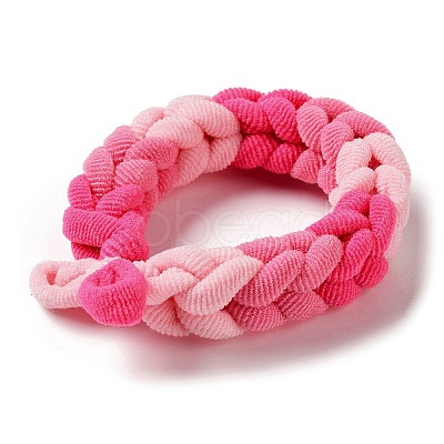 Gradient Nylon Elastic Hair Ties OHAR-D010-05C-1