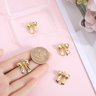 5Pcs Rack Plating Brass Pendants KK-BBC0015-10-1