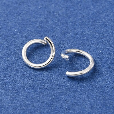 Brass Open Jump Rings KK-G604-08S-26-1